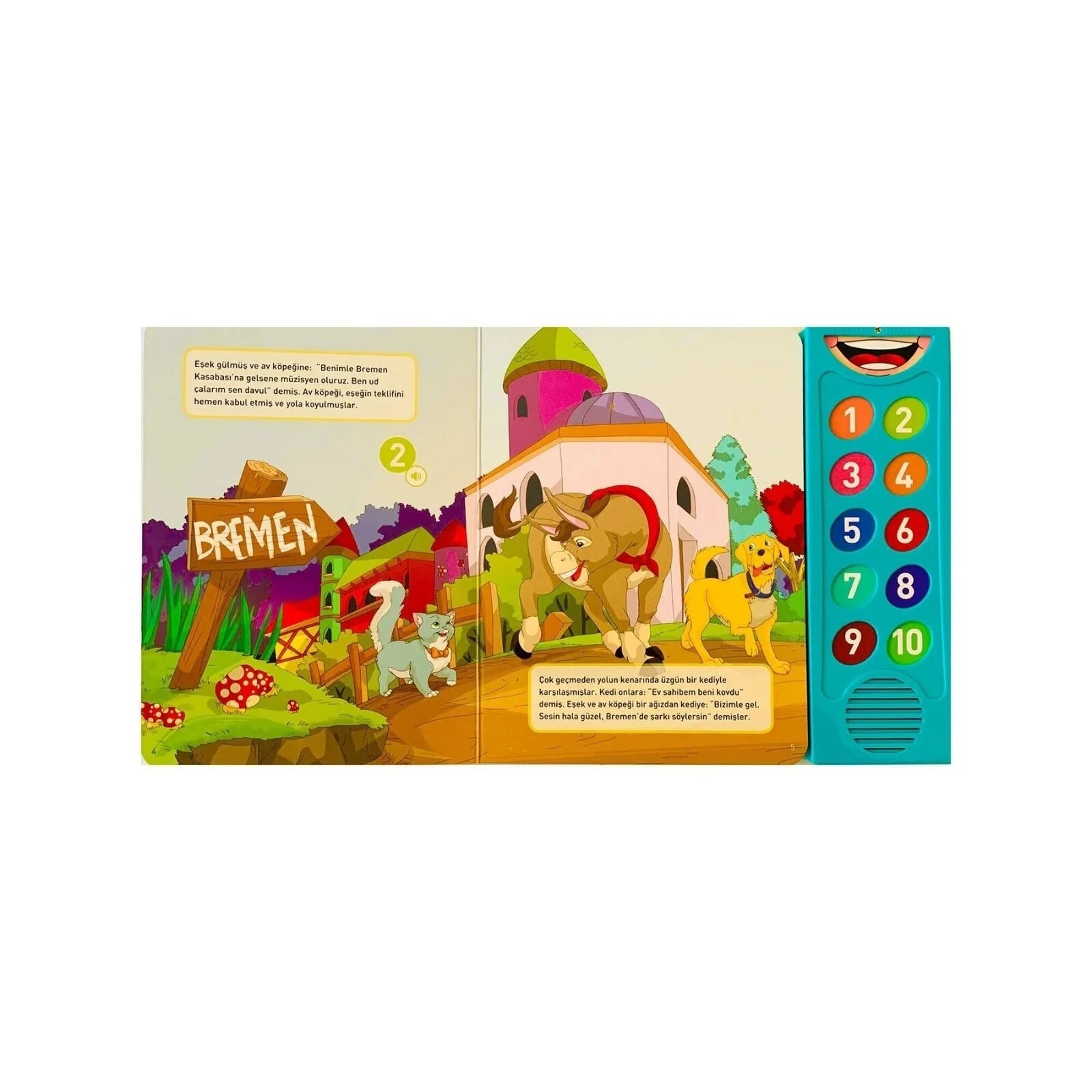 Bremen Town Musicians Interactive Sound Book - ebebek - Christmas