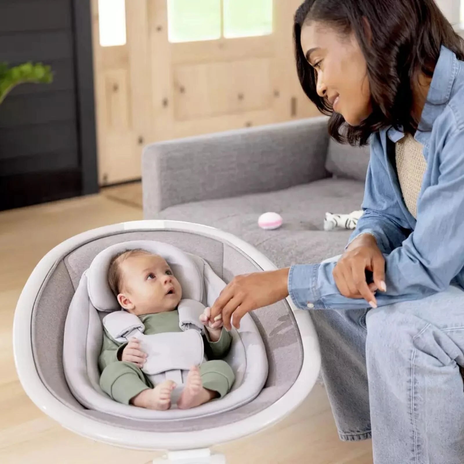 Graco Sway N Grow Bluetooth Swing - Heather - Graco - ebebek