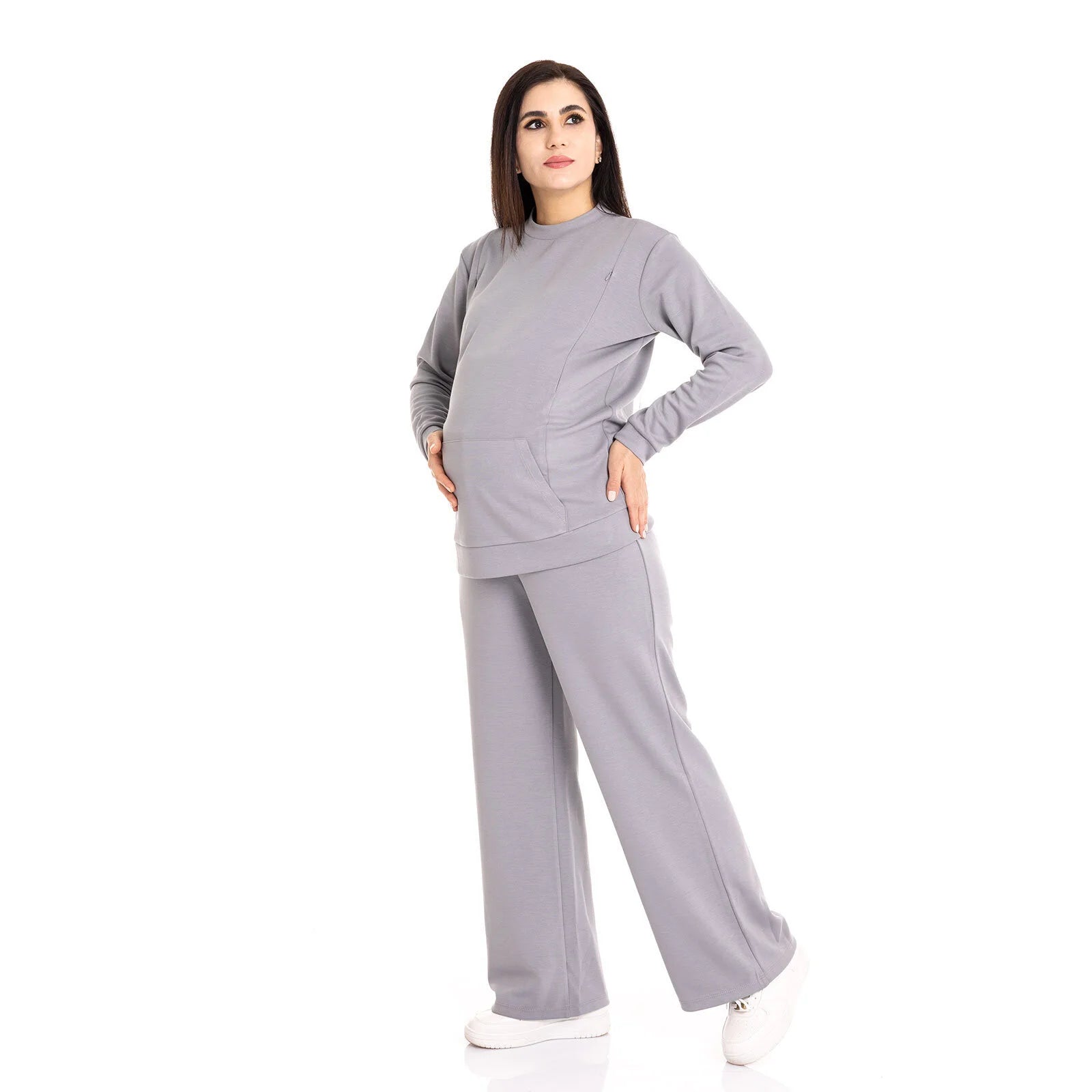 baby mom Mom Maternity Joggers - Grey - ebebek - Black Friday