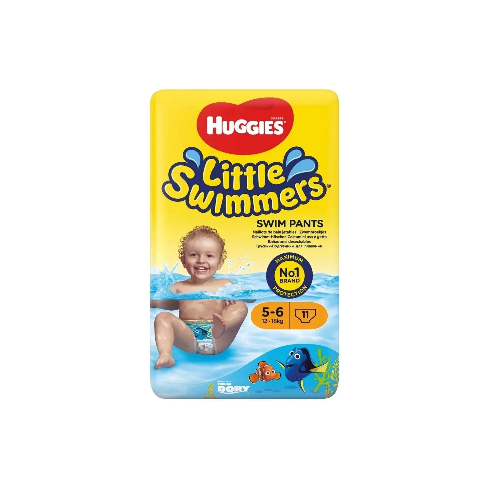 Huggies Little Swimmers Baby Size 5 - 6 Swim Pants - 11 nappies - ebebek - Black Friday