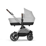 Cybex Eos Lux Silver 2 - in - 1 Pushchair - Lava Grey Lava Grey - ebebek