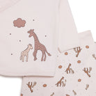 HelloBaby Unisex Wrapover Top - Footed Bottom - Beige - ebebek - Black Friday