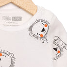 HelloBaby Boy Long Sleeve Bodysuit - Ecru - ebebek - Black Friday