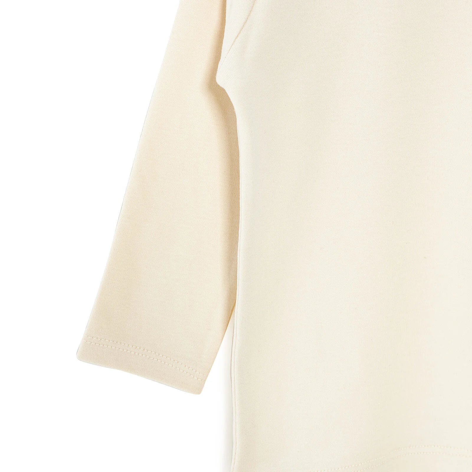 HelloBaby Basic Unisex Long Sleeve T-shirt - White - Ecru - ebebek - Black Friday