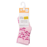 Baby Girl 3 - Pack Ankle Socks Heart Print - Pink Printed Pink Printed - ebebek