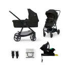 Kinderkraft Newly Mink Pro 4 - in - 1 Travel System - Classic Black - ebebek - Black Friday
