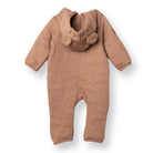 Bebetto Newborn Footless Jumpsuit - Brown - ebebek - Black Friday
