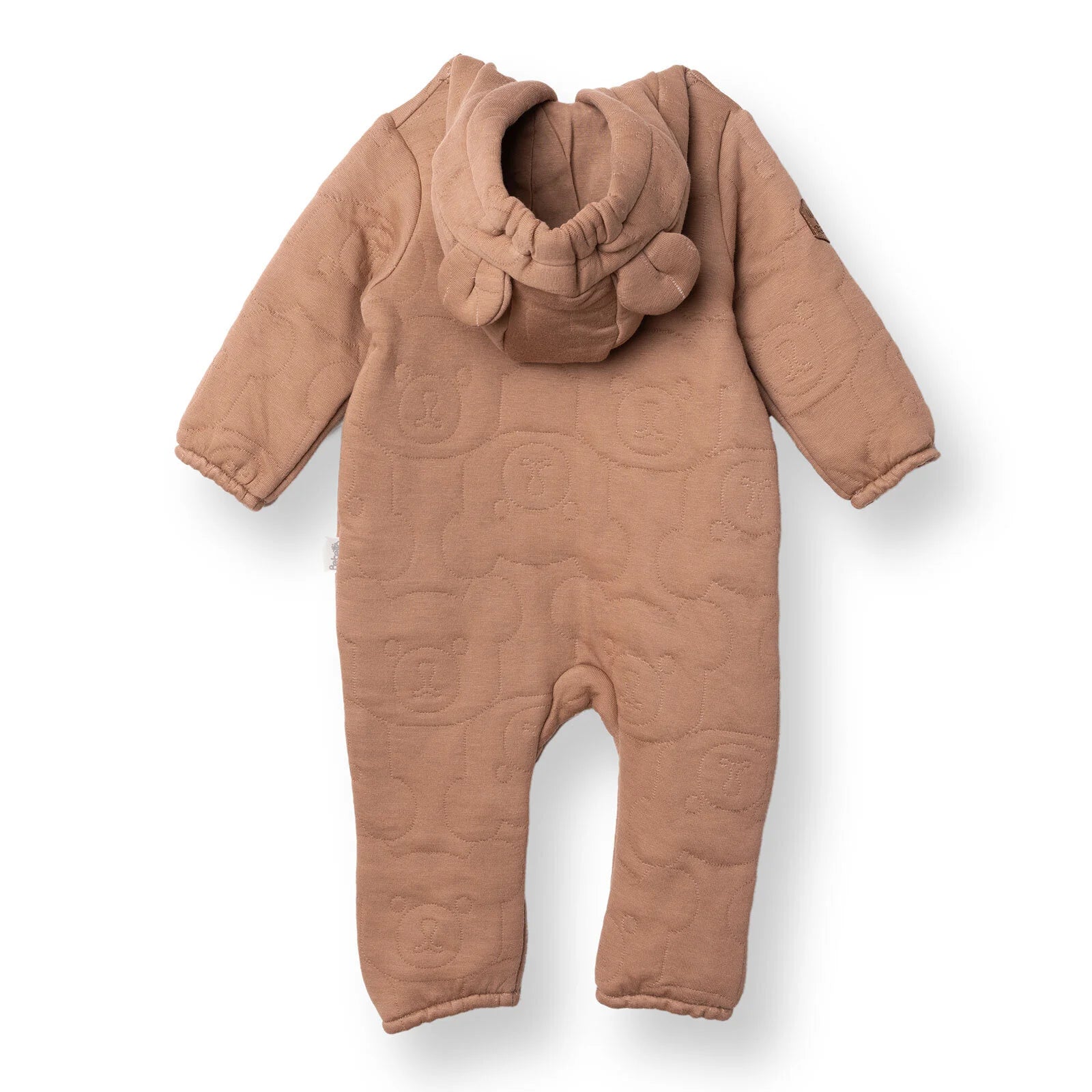 Bebetto Newborn Footless Jumpsuit - Brown - ebebek - Black Friday