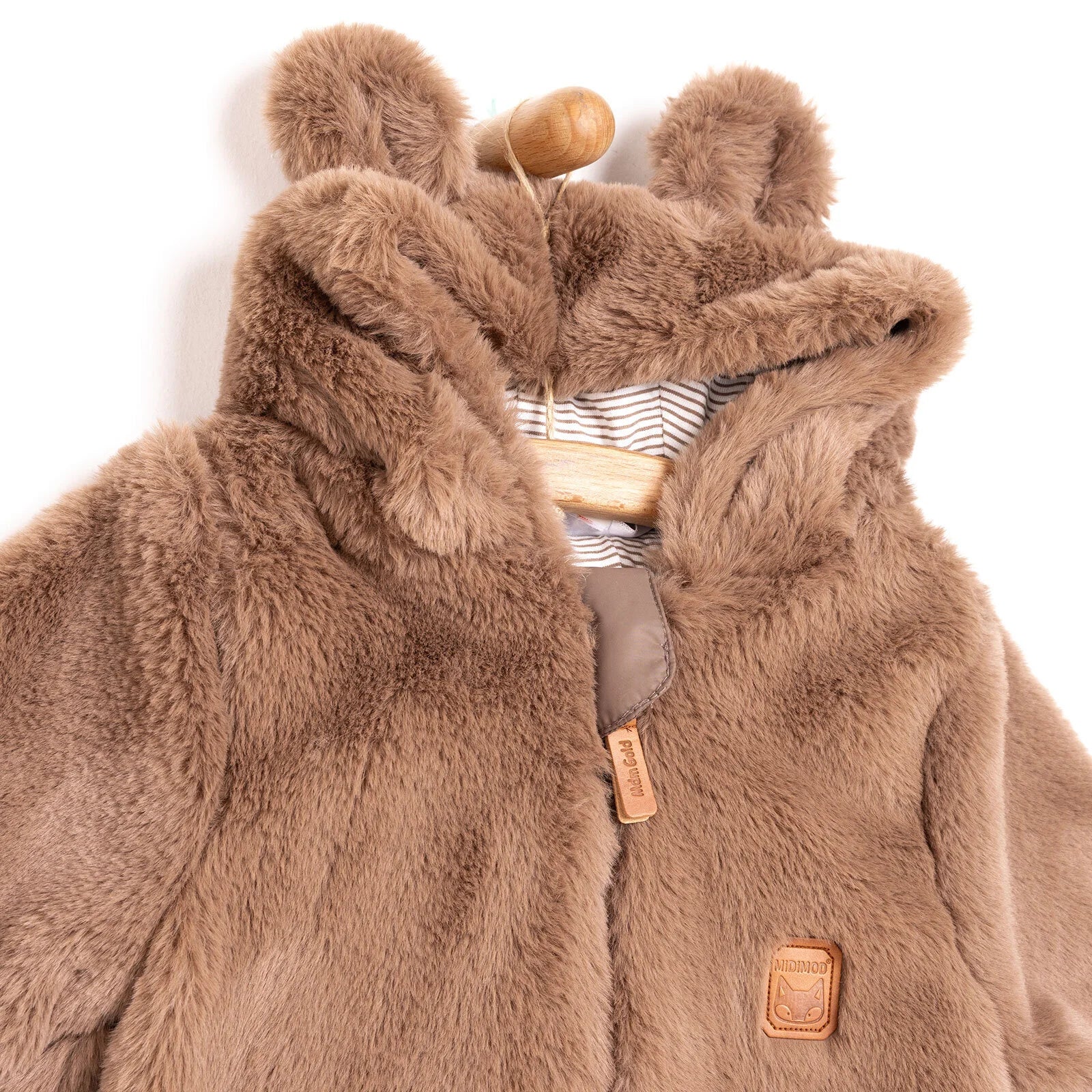 MidiMod Newborn Baby Boy Jumpsuit - Brown - ebebek - Black Friday