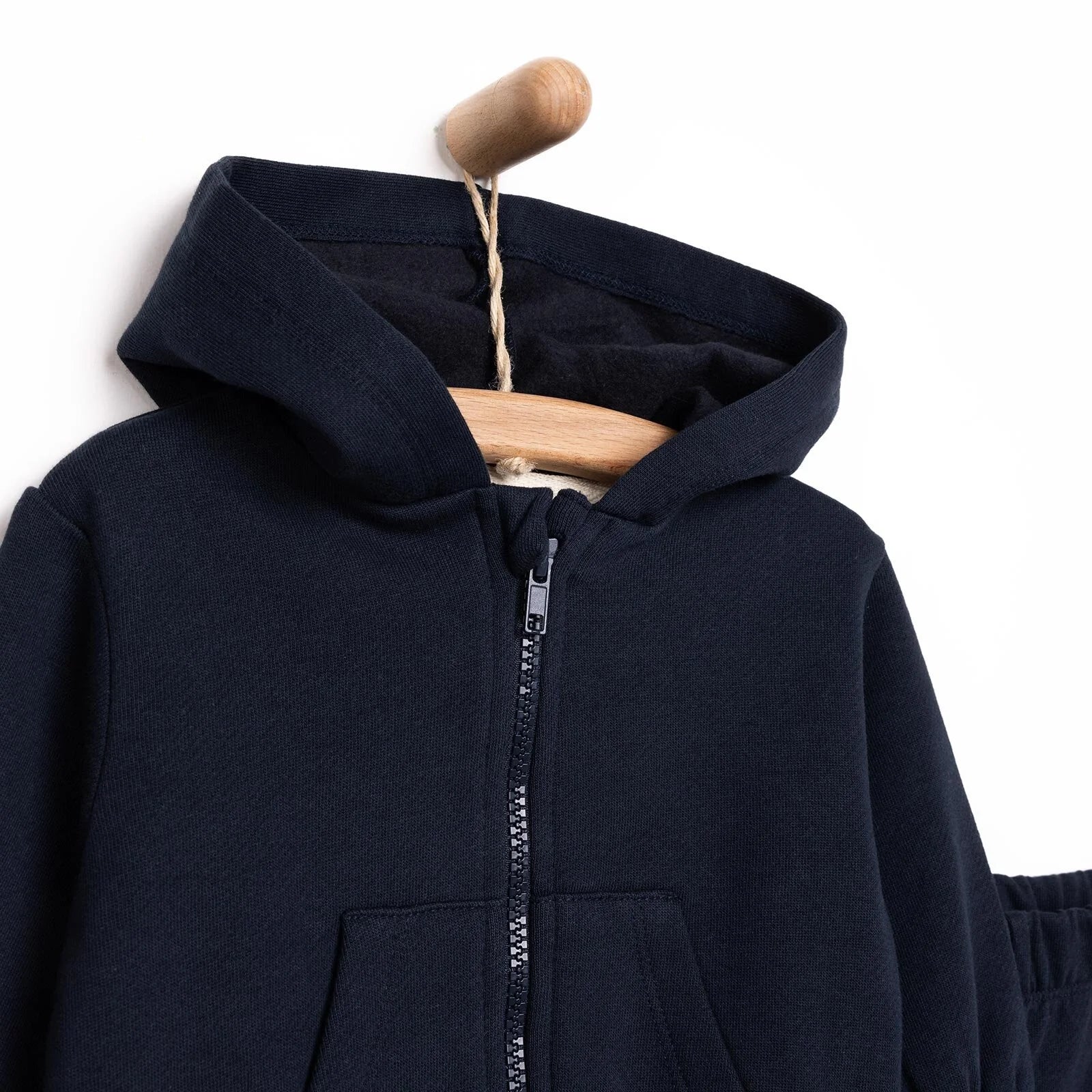 HelloBaby Basic Boy Raised Jogging Set - Navy Blue - ebebek - Black Friday