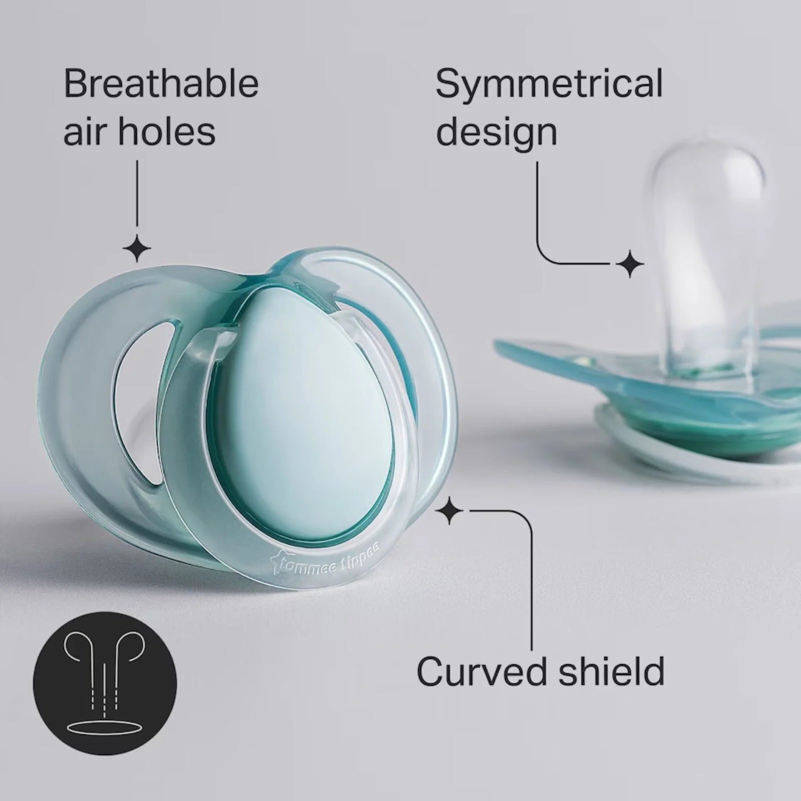 Tommee Tippee Night Time Soother 6 - 18 months Pack of 2 Assorted - ebebek - Black Friday