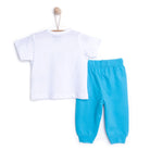 HelloBaby Baby Girl Short Sleeve Pyjamas Set - White - ebebek - Black Friday