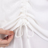 Baby Mom Mother Pyjama Set Crew Neck Full Length Long Sleeve - Ecru Ecru - ebebek