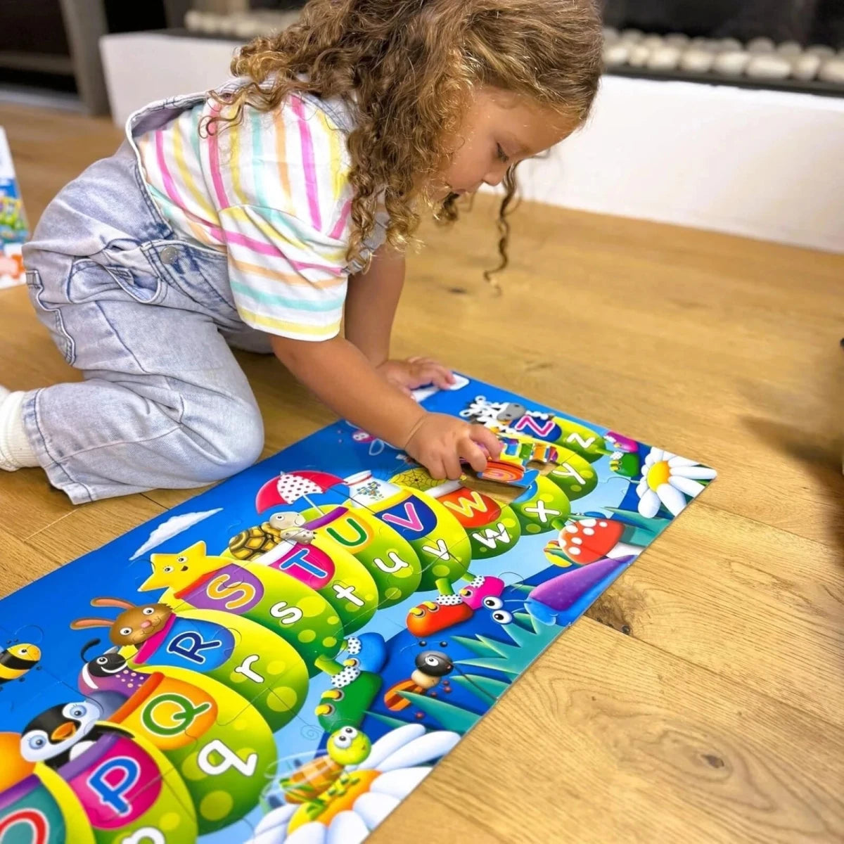 Long & Tall Puzzle ABC Caterpillar Letters - ebebek