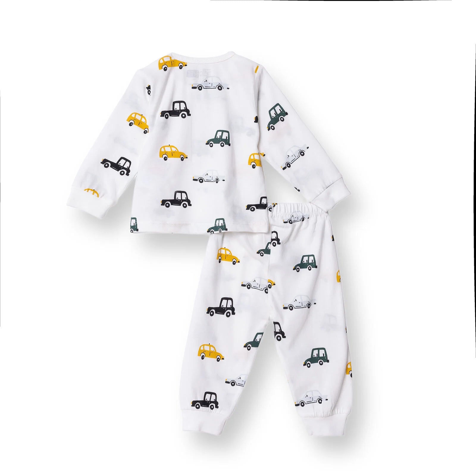 HelloBaby Long Sleeve Pyjamas Set - Ecru - ebebek - Black Friday