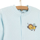 HelloBaby Boy Quilted Cardigan - Blue - ebebek - Black Friday