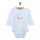 HelloBaby Baby Boy Long Sleeve Body - Light Blue - ebebek - Black Friday