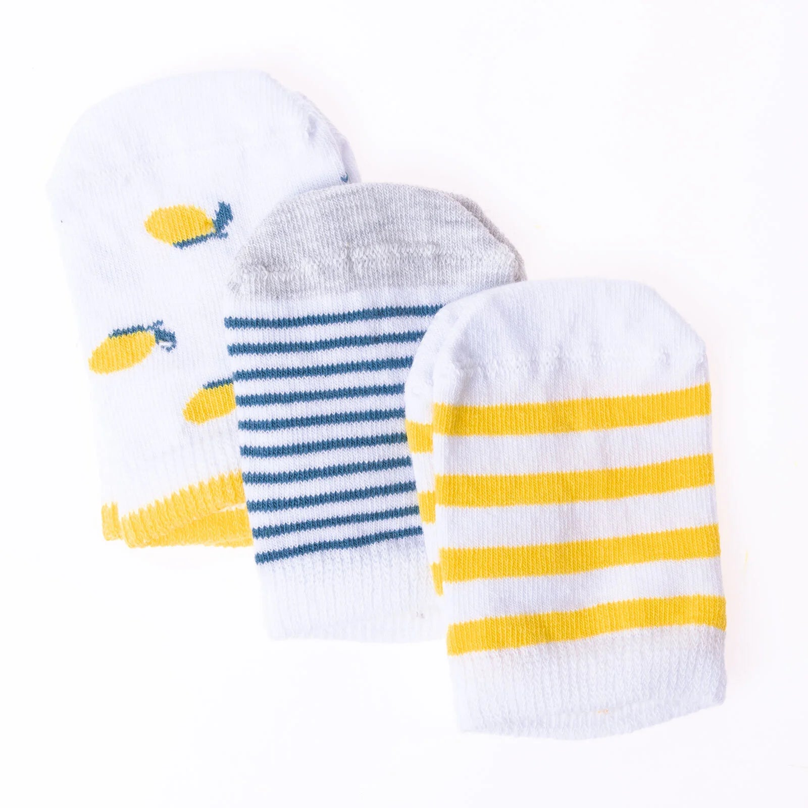 HelloBaby Baby Boy Socks 3 Pcs - Yellow - ebebek - Black Friday