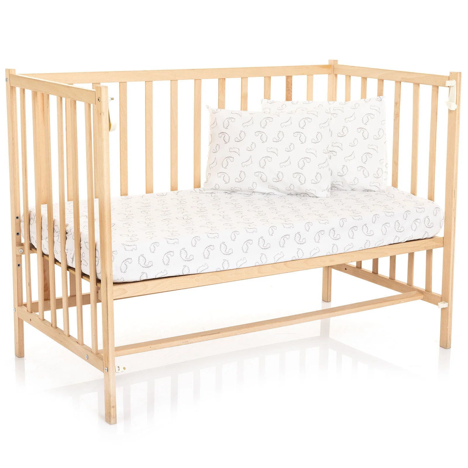 Little Dreams Boy Baby Crib Sheet - Grey - ebebek - Black Friday