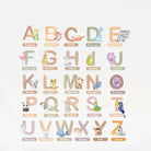 Live Vida Alphabet Wall Stickers with Animal Figures 26 pcs - ebebek - Black Friday