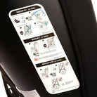 baby plus Orbitfix Group 0/1 Baby Car Seat - Black Red - baby plus - ebebek