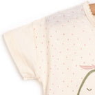 Bebetto Pink Pear Girl Tshirt - Leggings - Ecru - ebebek - Black Friday