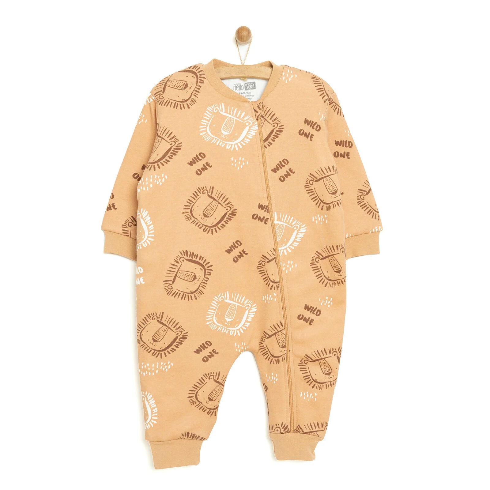 HelloBaby Boy Sleepsuit - Brown - ebebek - Black Friday