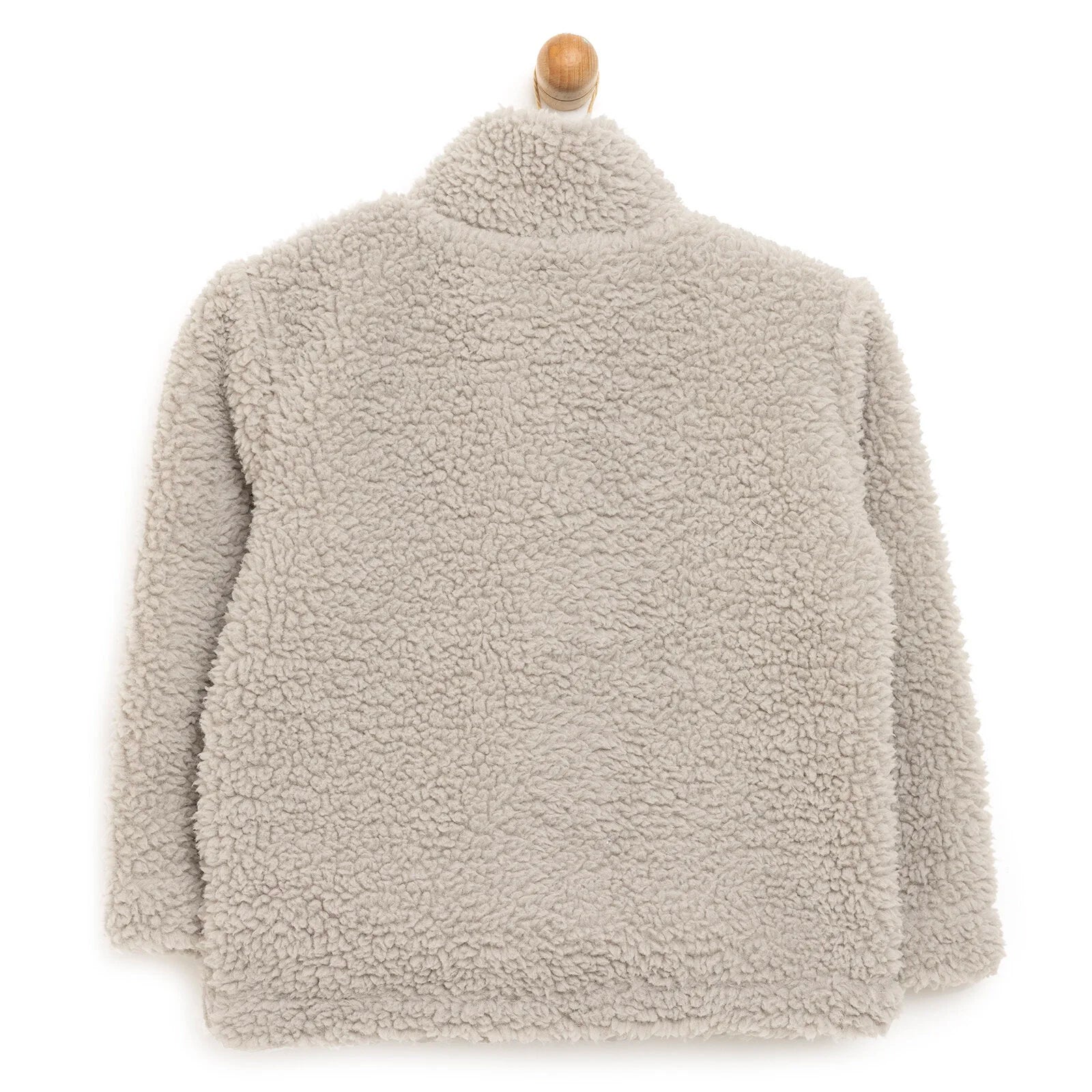 Luess Fleece Cardigan - Light Grey - ebebek - Black Friday