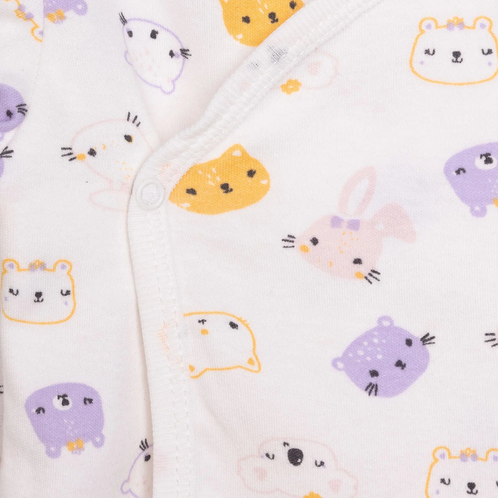 HelloBaby Newborn Baby Girl Body - Footed Bottom - Hat - Ecru - ebebek - Black Friday