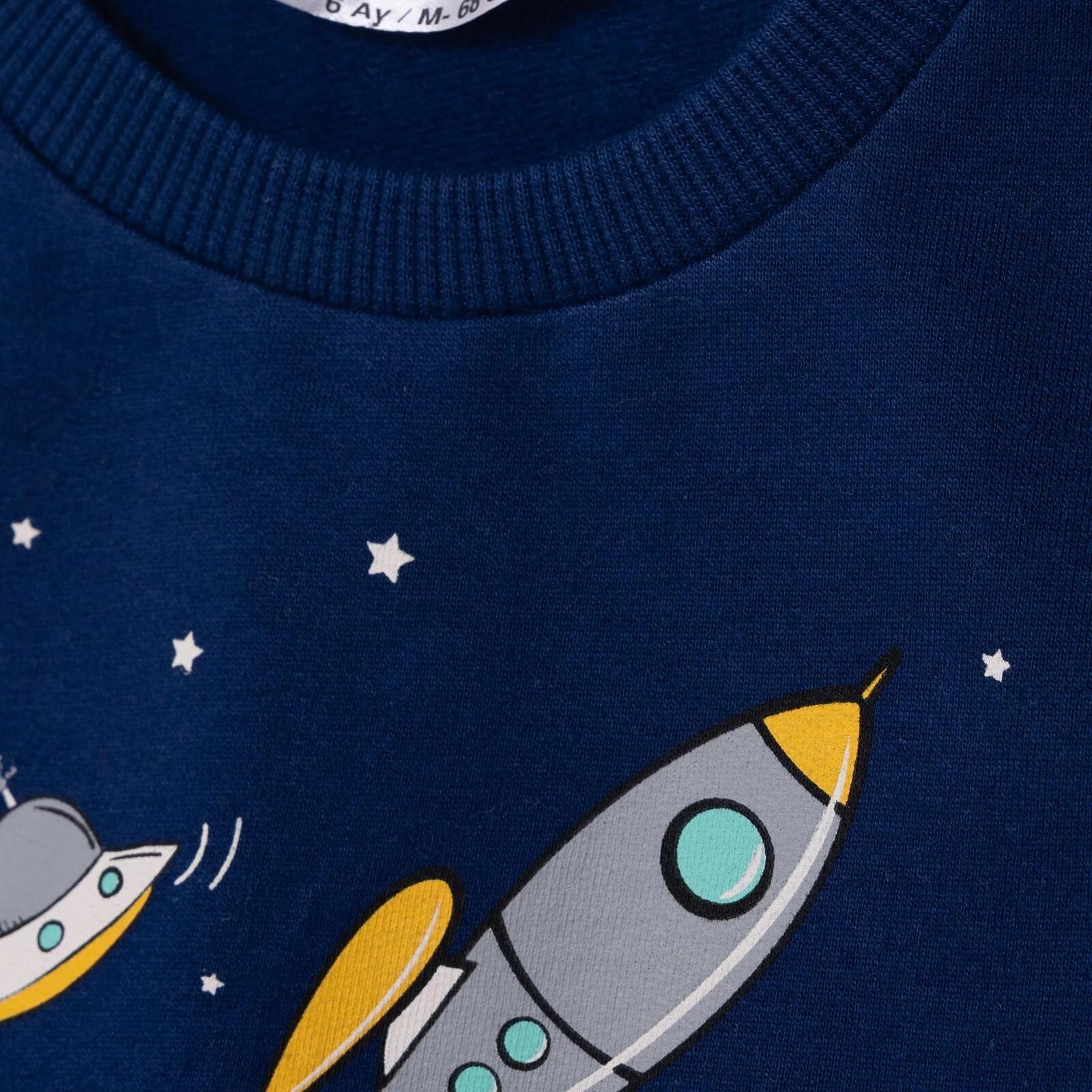 HelloBaby Basic Baby Boy Sweatshirt - Navy Blue - ebebek - Black Friday