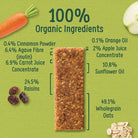 Organix Carrot Cake Soft Oaty Bars 12+ months 138g (6x23g) - ebebek - Black Friday