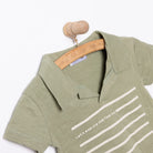 Bebetto Good Adventure Boy Tshirt - Short - Khaki - ebebek - Black Friday