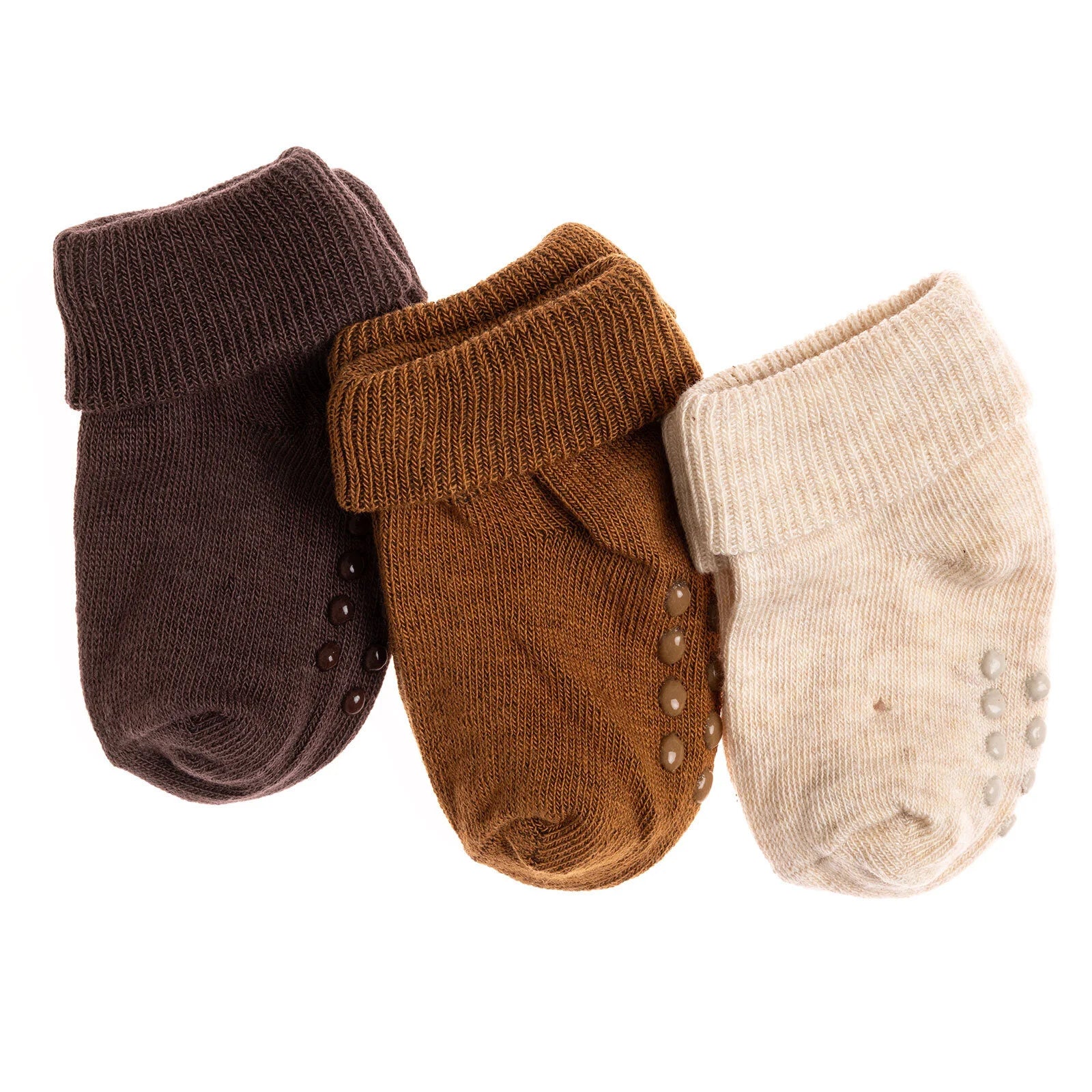 HelloBaby Unisex Pack of 3 Socks - Beige - ebebek - Black Friday