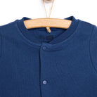 HelloBaby Basic Ribbed Cardigan - Dark Blue - ebebek - Black Friday