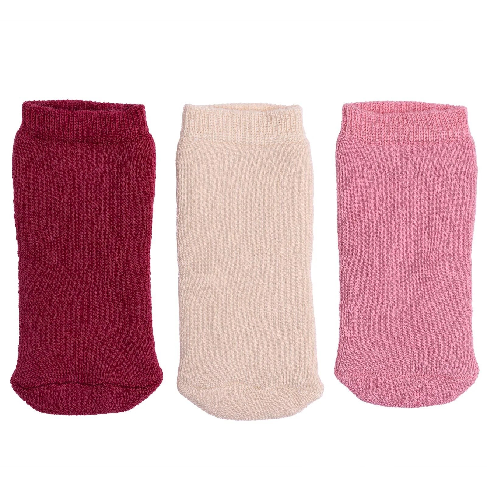 HelloBaby Girl Chenille Socks 3 Pack - Light Rose - ebebek - Black Friday