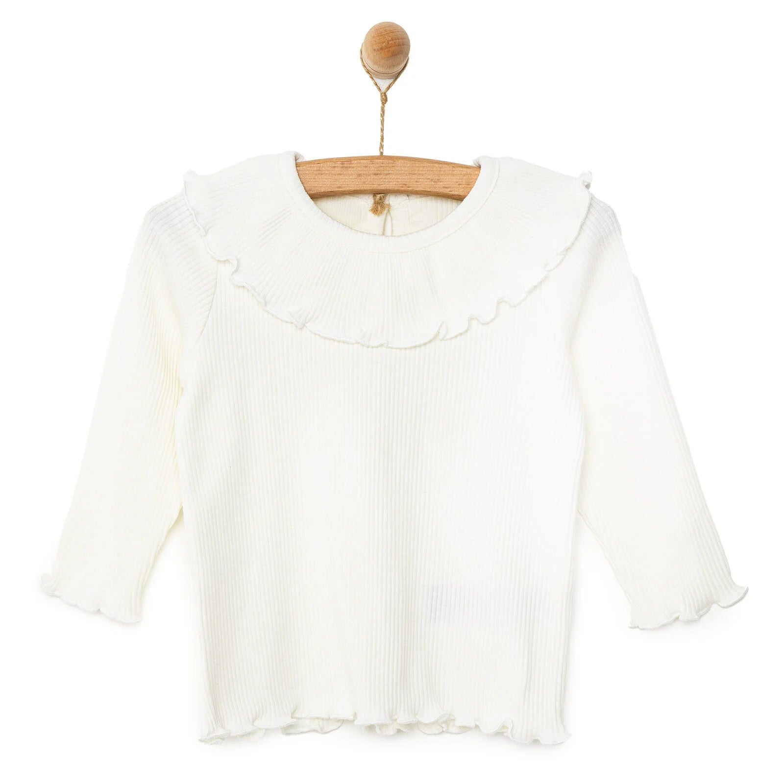 HelloBaby Newborn Baby Girl Sweatshirt - Ecru - ebebek - Black Friday