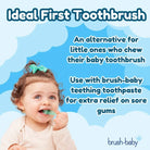 brush - baby Chewable Toothbrush Pack of 2 - Teal - ebebek - Black Friday