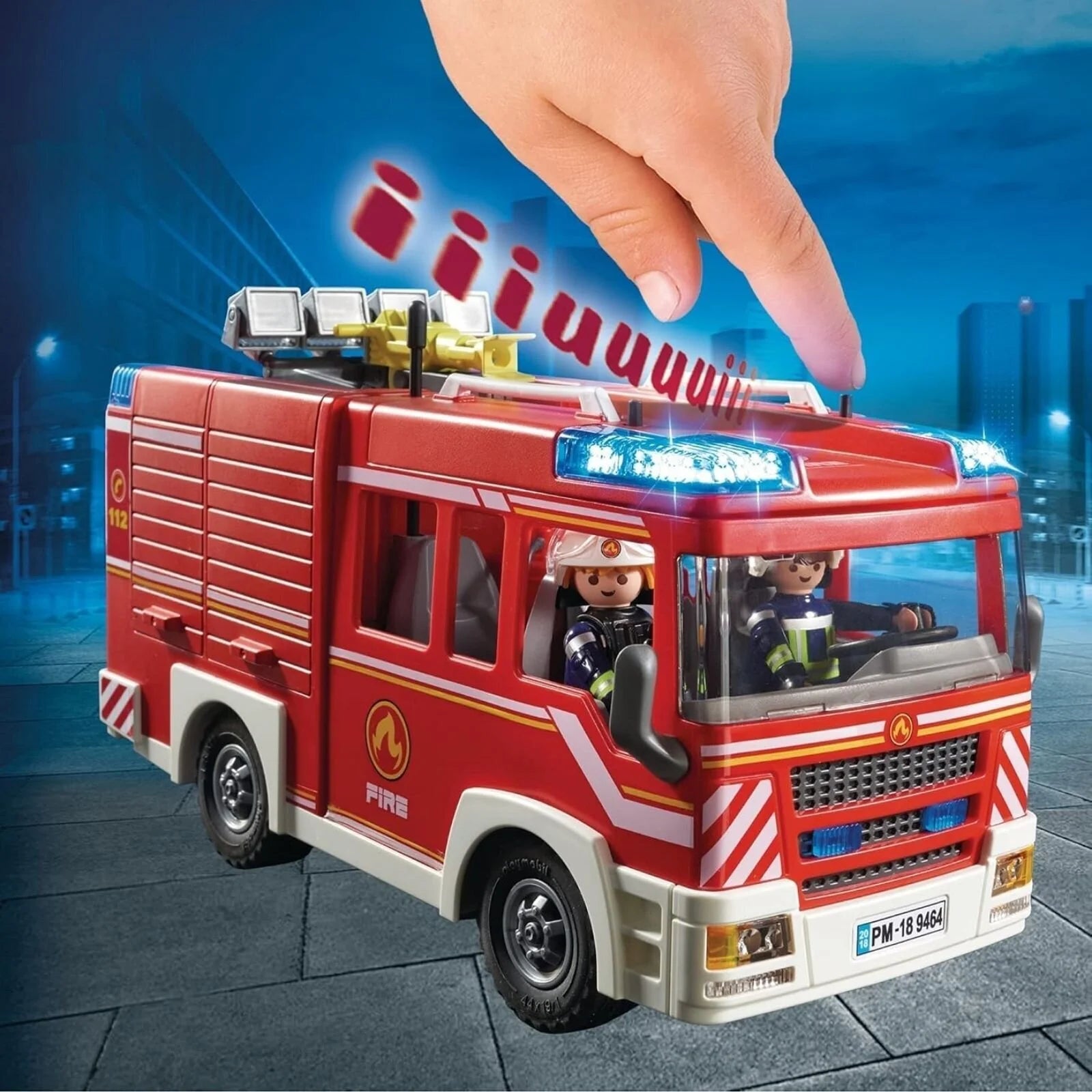 Playmobil City Action Fire Engine with Working Water Cannon 9464 - ebebek - Christmas