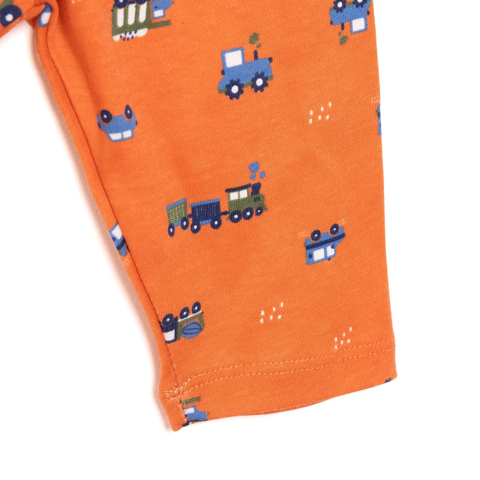 HelloBaby Baby Boy Long Sleeve Pyjamas Set - Orange - ebebek - Black Friday