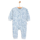 Bebetto Baby Boy Footless Jumpsuit - Indigo - ebebek - Black Friday