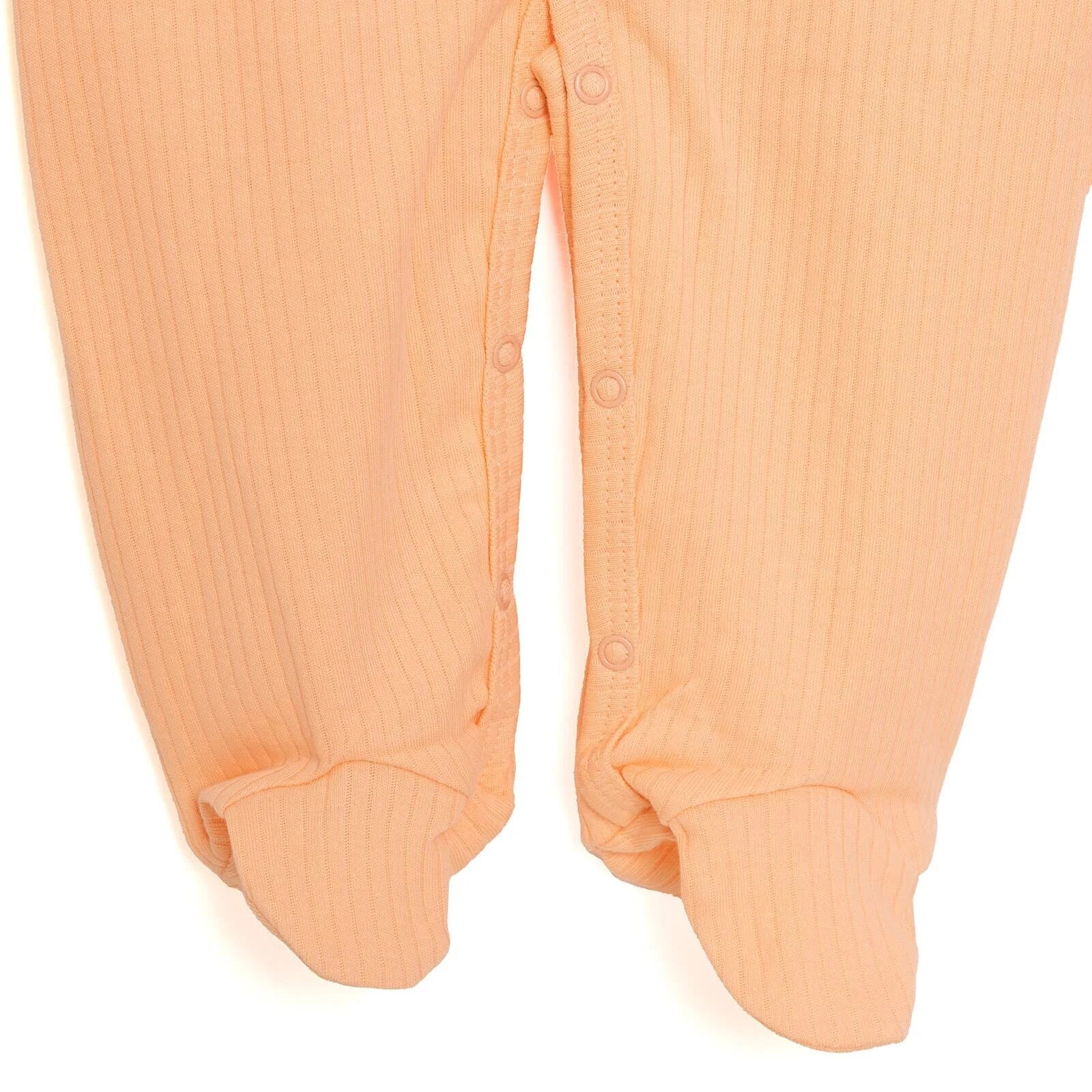 HelloBaby Newborn Girl Footed Jumpsuit - Salmon - ebebek - Black Friday