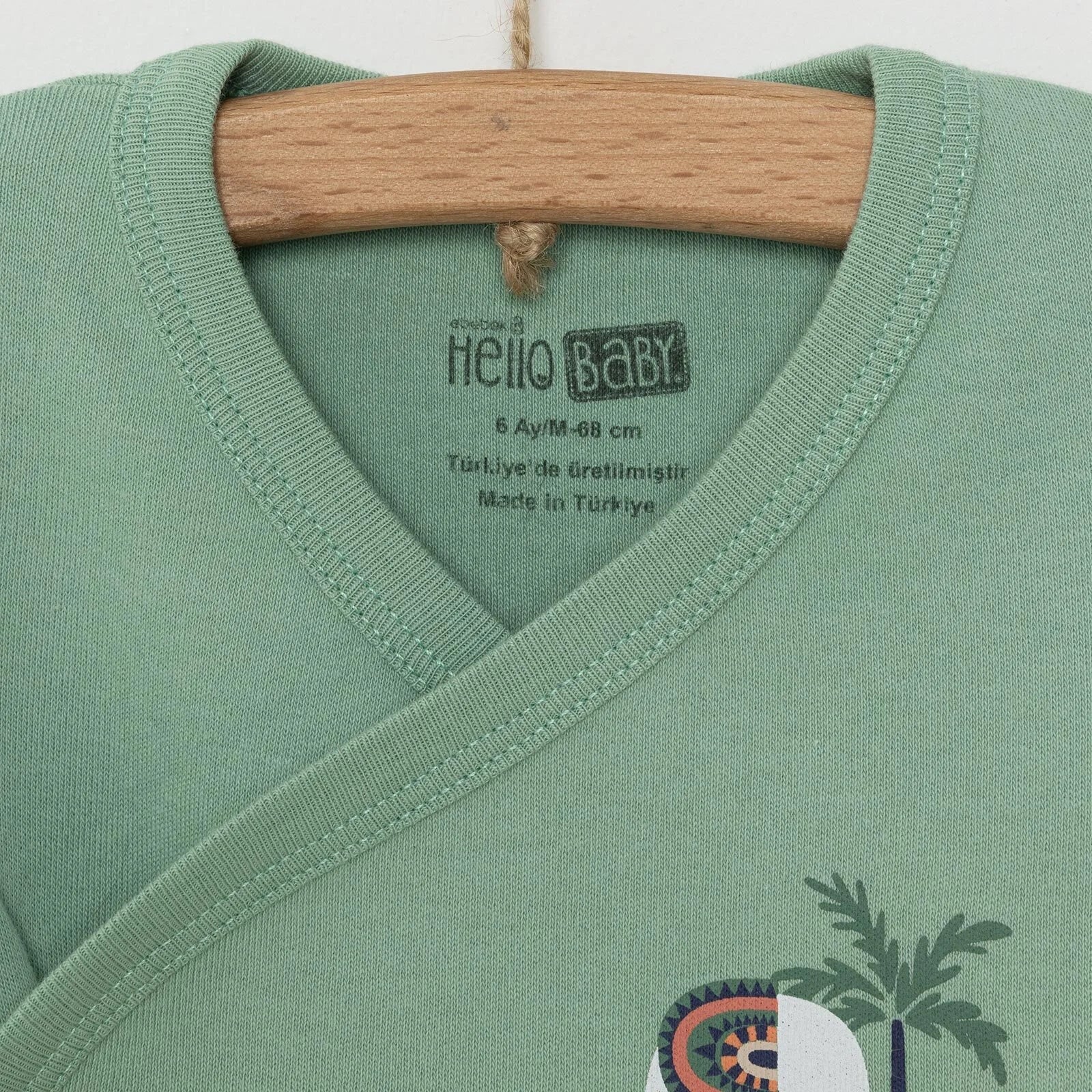 HelloBaby Baby Boy Footed Bottom & Hat & Jumpsuit - Ecru - ebebek - Black Friday