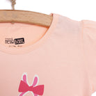 HelloBaby Basic Girl Rabbits Printed T-shirt - Salmon - ebebek - Black Friday