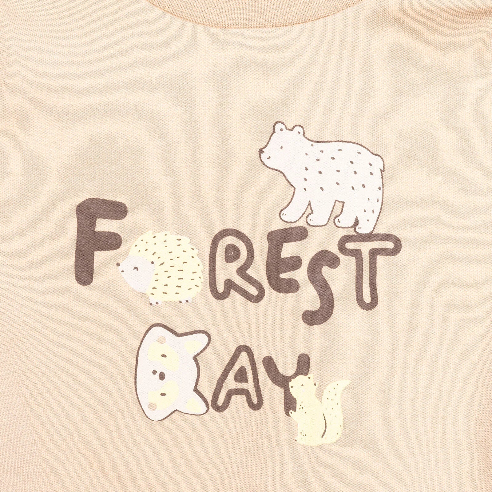 HelloBaby Baby Boy Long Sleeve Pyjamas Set - Beige - ebebek - Black Friday