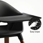 Stokke Clikk Highchair - Black/Warm Brown - ebebek - Black Friday