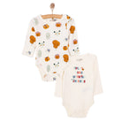 HelloBaby Unisex 2 Pcs Long Sleeve Body - Beige - ebebek - Black Friday
