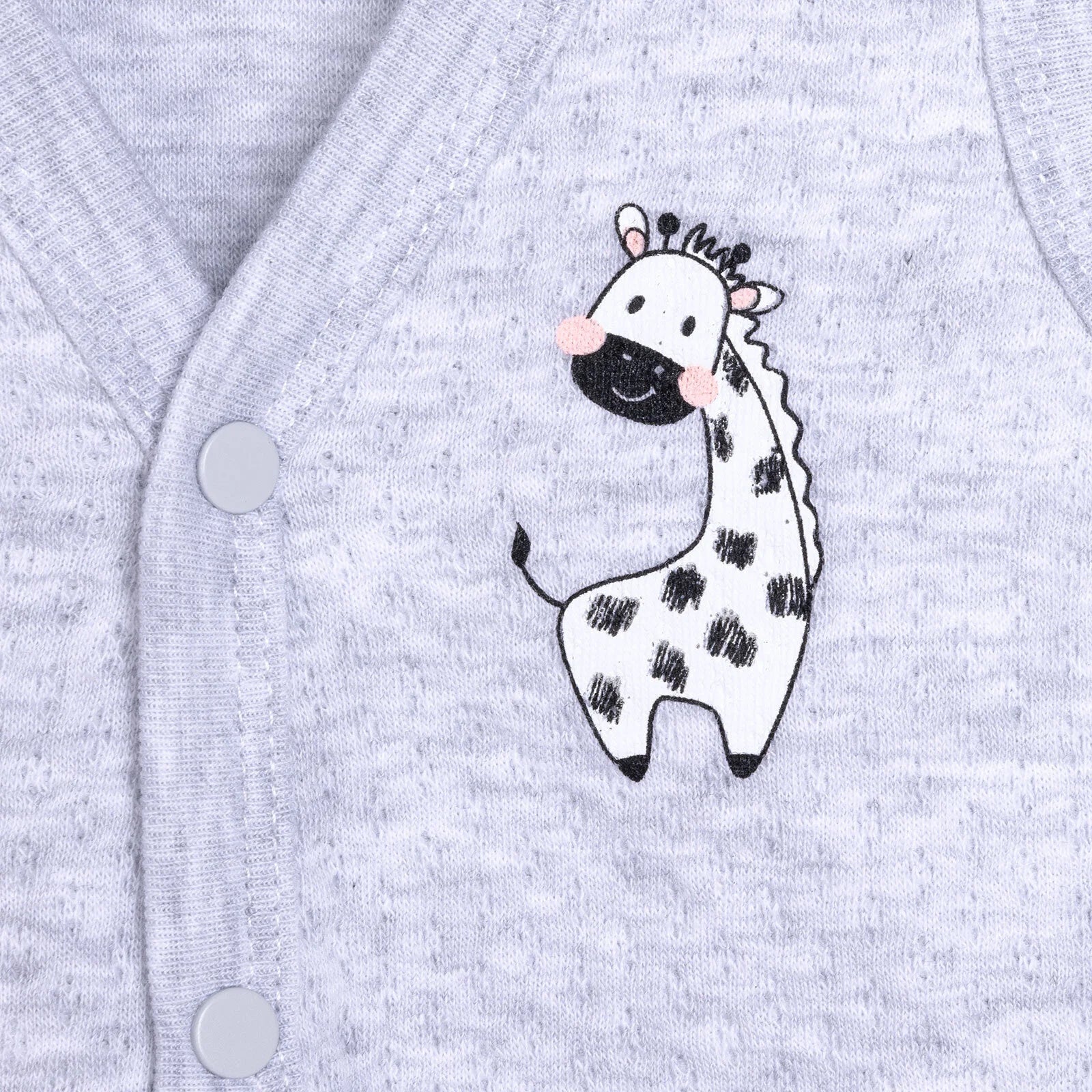 HelloBaby Unisex Classic Vest - Grey Melange - ebebek - Black Friday