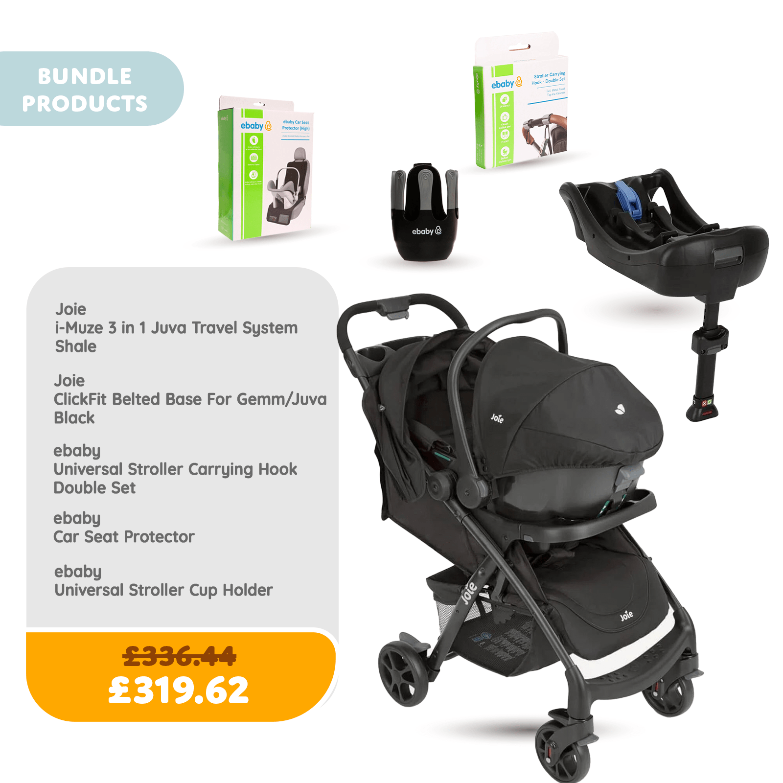 All in one Travel System Joie Kit ebebek