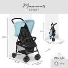 Oulet - Hauck Sport Pushchair - Blue - ebebek - Black Friday