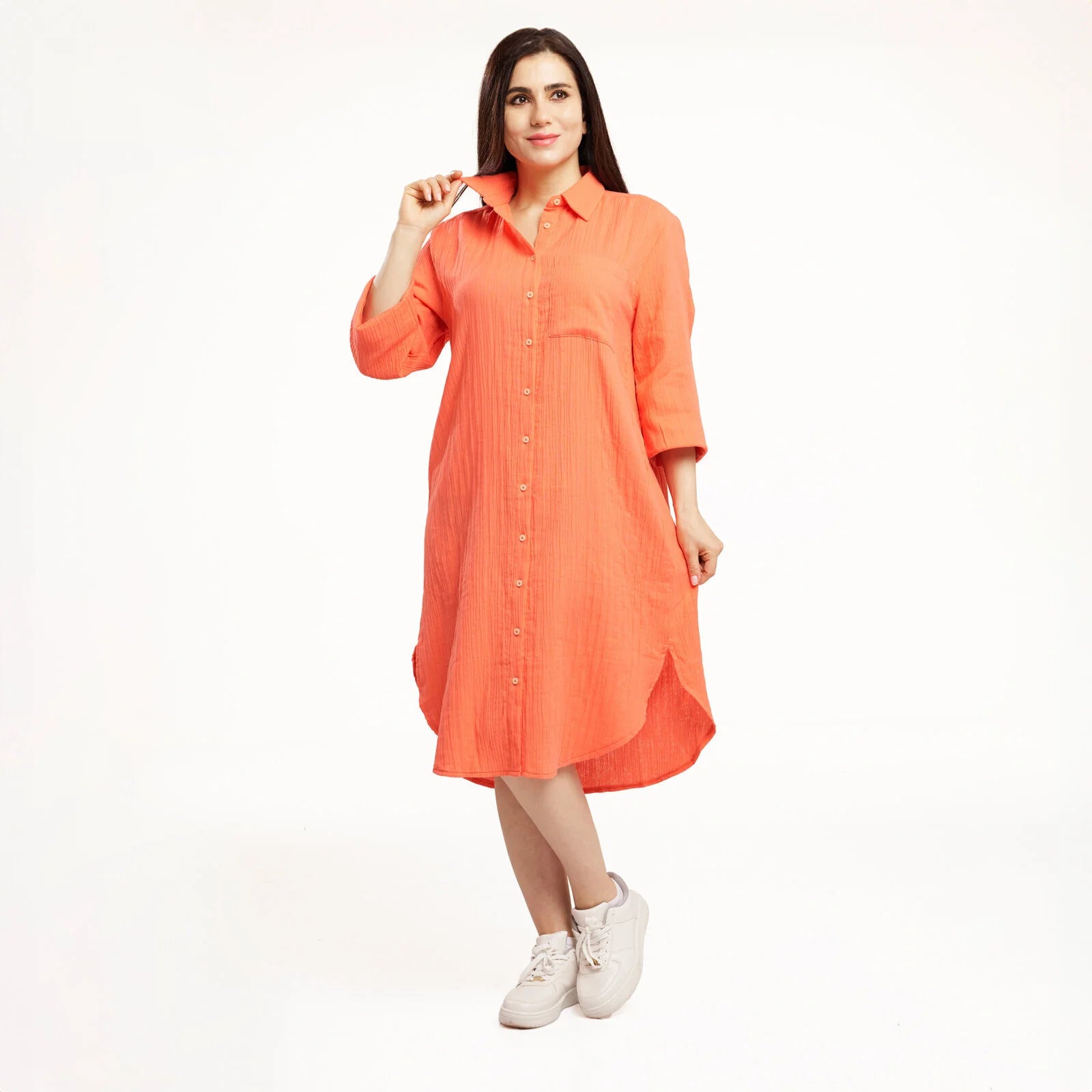 baby mom Muslin Maternity Dress - Red - ebebek - Black Friday